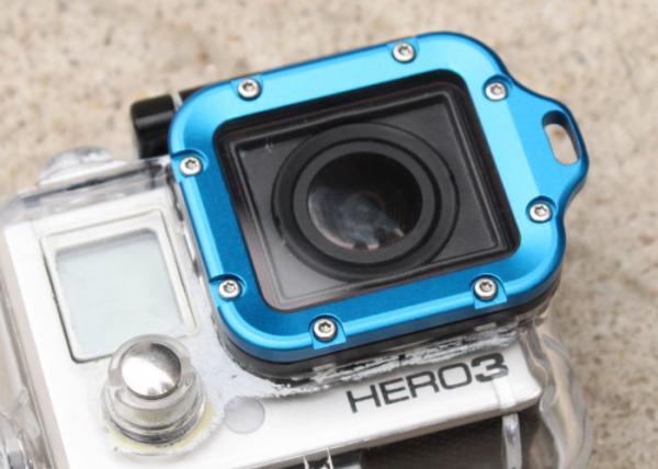 G TMC GoPro Alum LANYARD RING Mount For Hero 3 ( Blue )